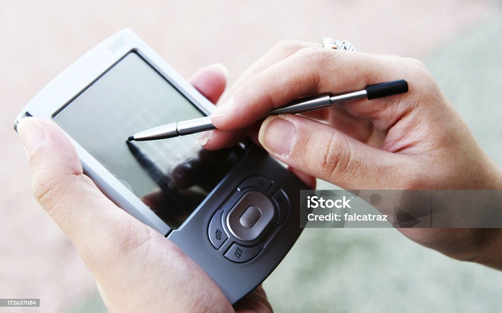PDA - Foto de stock de Agenda Eletrônica royalty-free