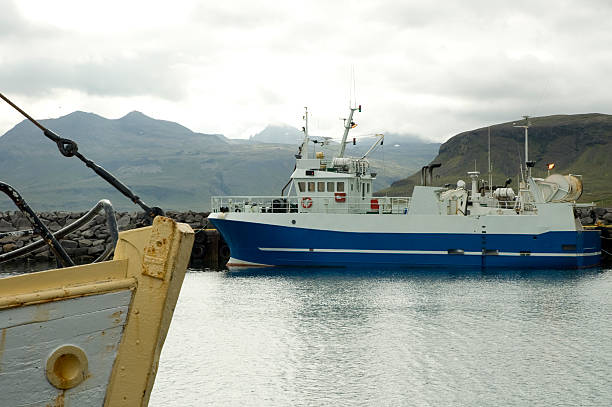 istock Fishing boat, old and new 172637616