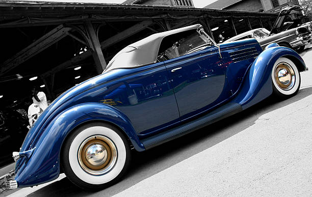 ford roadster (1935 - nsra foto e immagini stock