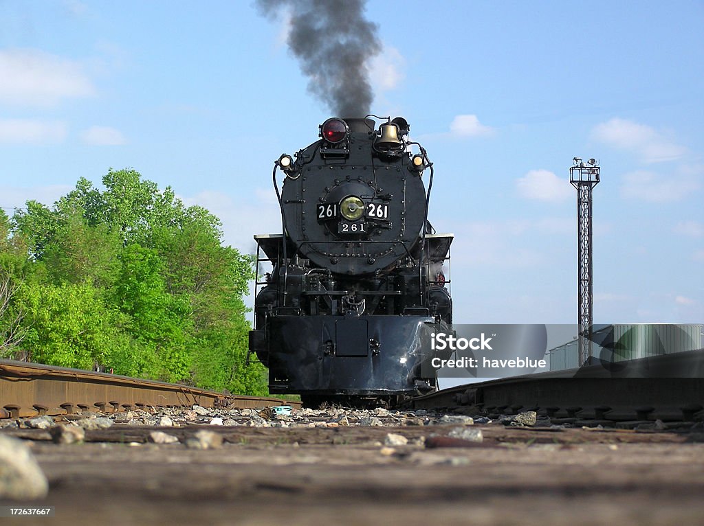 Clássico de trem a vapor - Foto de stock de Carvão royalty-free