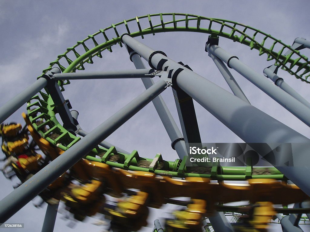 Montaña rusa - Foto de stock de Montaña rusa libre de derechos