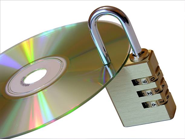 cd-lock - cd dvd disk lock стоковые фото и изображения