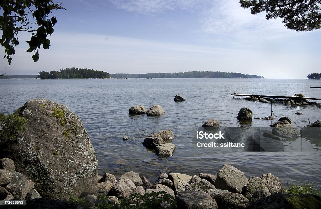 Балтийское море, Финляндия - Стоковые фото Архипелаг роялти-фри