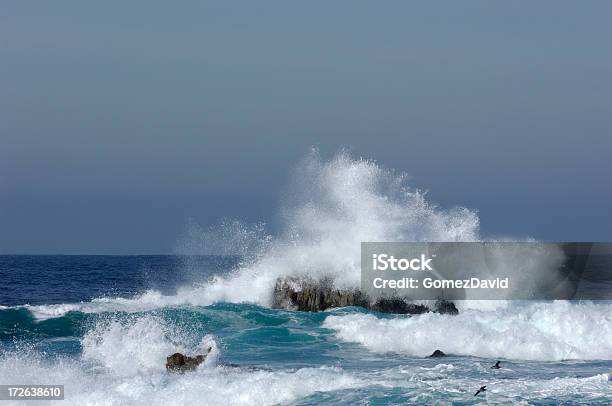 Photo libre de droit de Vagues Qui Viennent Séchouer Sur Les Rochers De Locéan banque d'images et plus d'images libres de droit de Californie