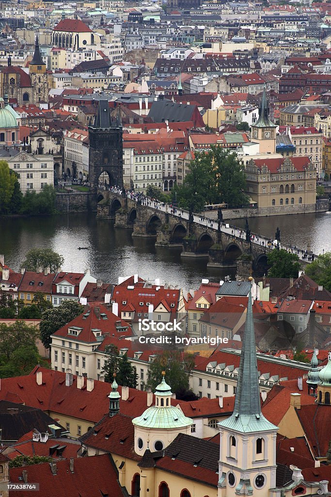 Praga z góry - Zbiór zdjęć royalty-free (Bez ludzi)