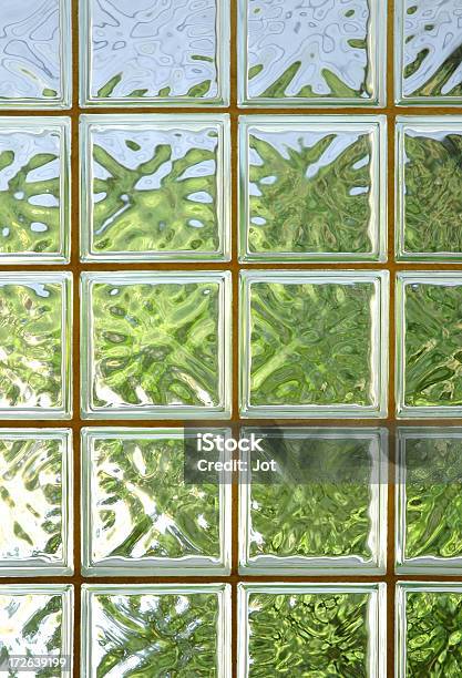 Interior Glass Blocks Stock Photo - Download Image Now - Brick Wall, House, Indoors