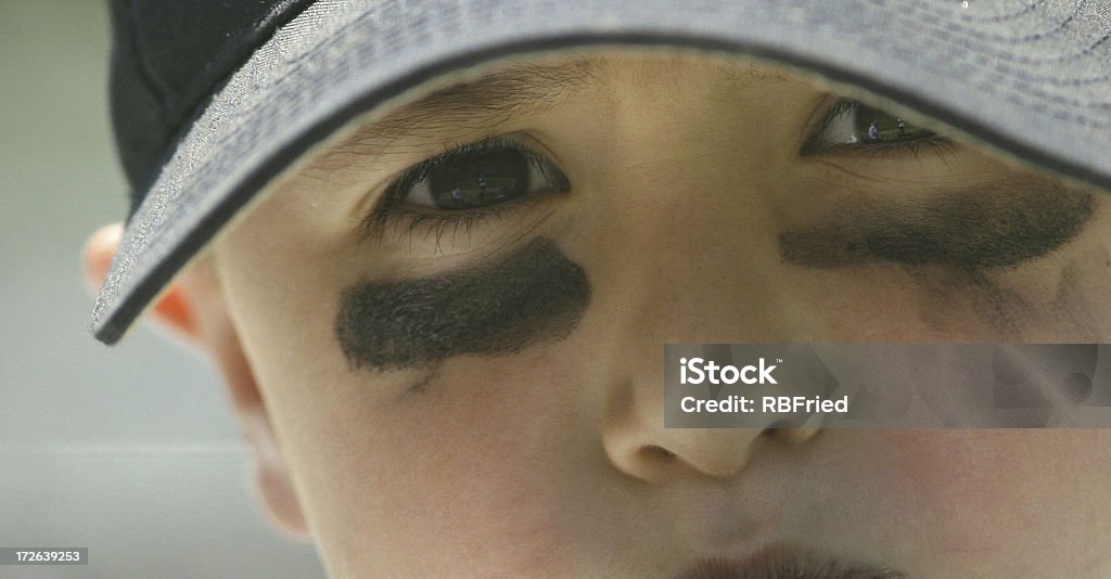 Baseball oczy - Zbiór zdjęć royalty-free (Adolescencja)