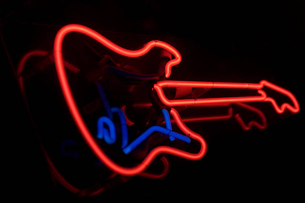 Neon sign. Custom neon. Music vibe.
