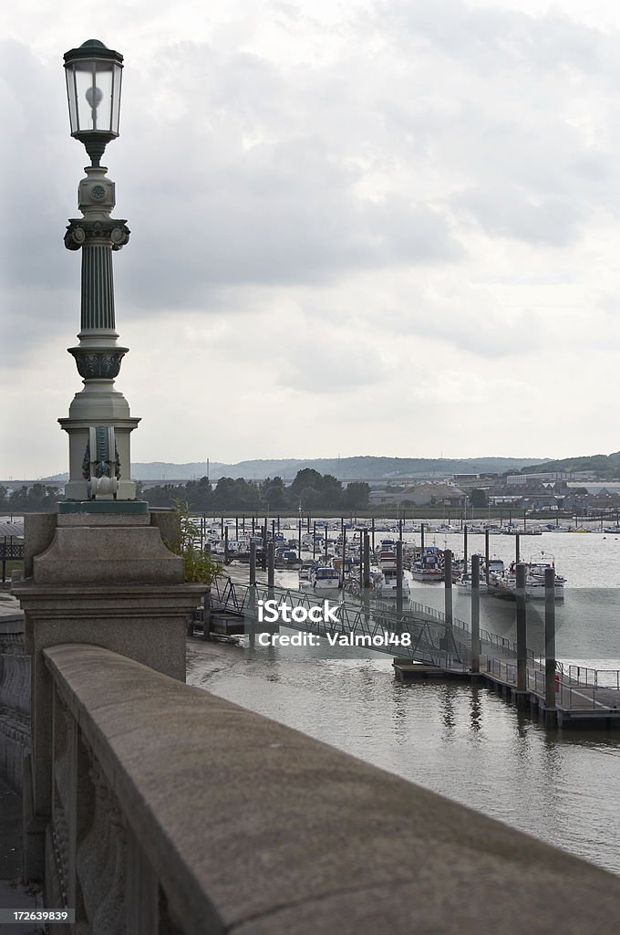 Río Medway en Rochester - Foto de stock de Anticuado libre de derechos