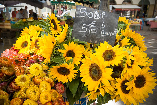 bouquet formel - marché aux fleurs photos et images de collection
