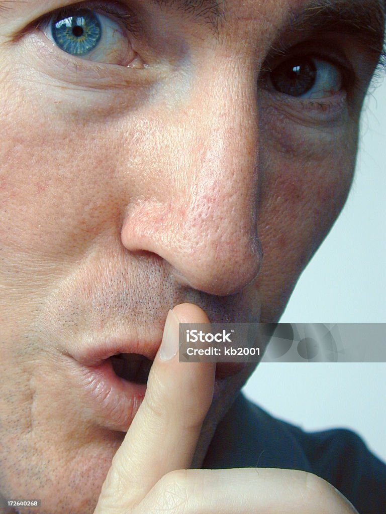 Shhhhhh! - Foto de stock de Adulto royalty-free