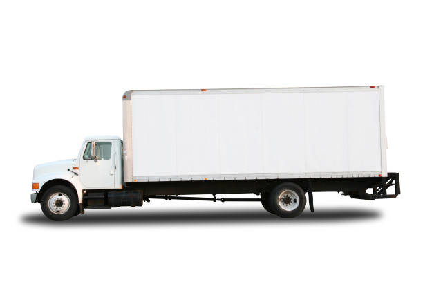istock Truck - White Clipped Isolated 172640378