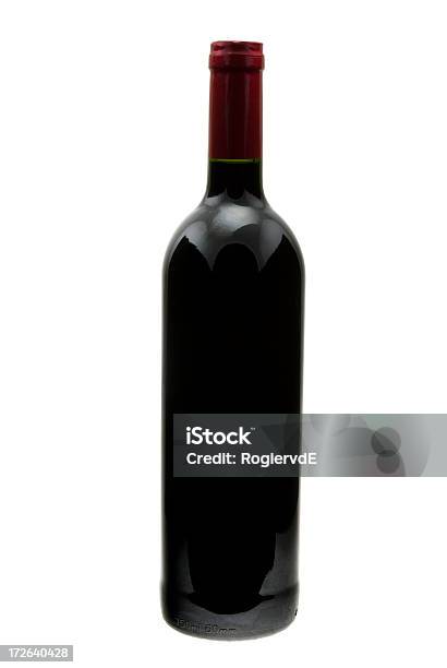 Bottiglia Di Vino Rosso - Fotografie stock e altre immagini di Alchol - Alchol, Bicchiere, Bottiglia