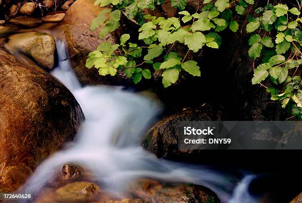 Babbling Brook Waterfall Stock Photo - Download Image Now - Bubble, Cleaning, Environment