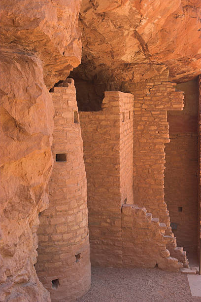 culture anasazi cliff dwellings - american culture usa history anasazi photos et images de collection