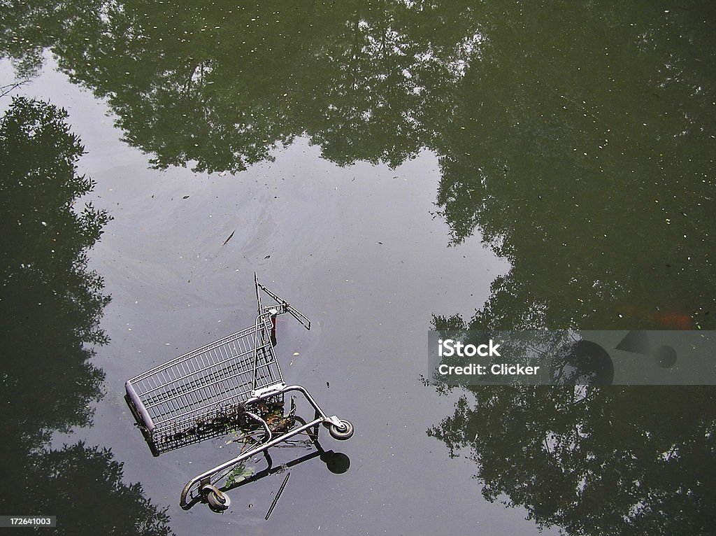 Poluição atmosférica - Royalty-free Carrinho de Compras Foto de stock