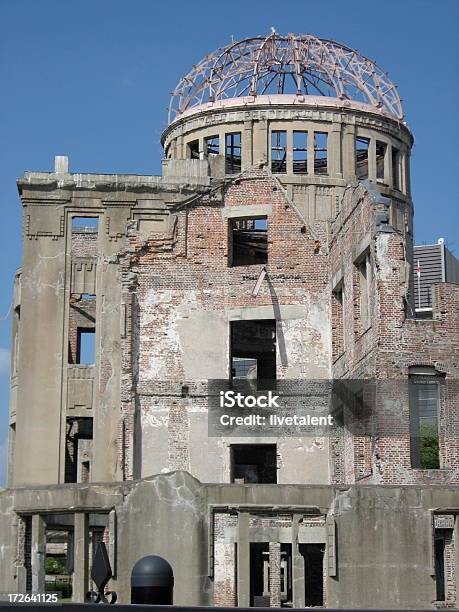 Hiroshima Abomb Cupola Memorial In Giappone - Fotografie stock e altre immagini di Bomba atomica - Bomba atomica, Atomo, Guerra