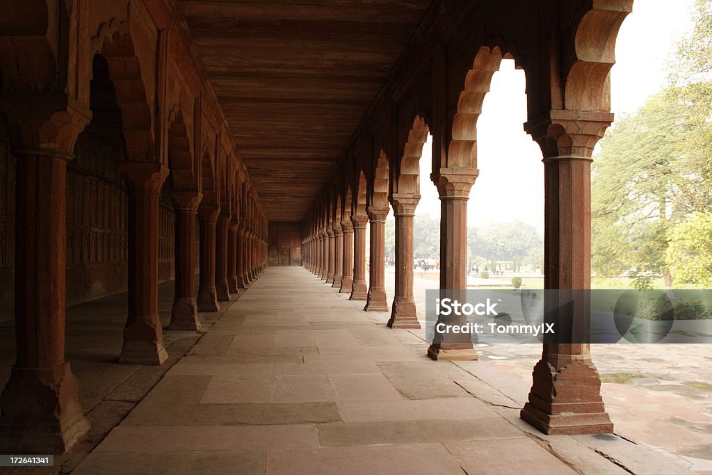 Przejście w Taj Mahal - Zbiór zdjęć royalty-free (Agra)