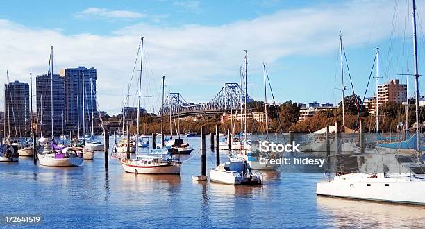 Лодки На Реку — стоковые фотографии и другие картинки Story Bridge - Story Bridge, Австралия - Австралазия, Без людей