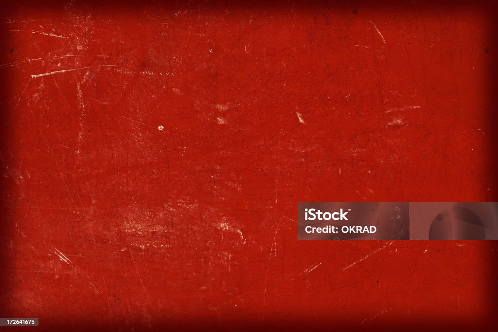 Grunge sfondo rosso con bordo nero sbiadito - Foto stock royalty-free di Antico - Vecchio stile