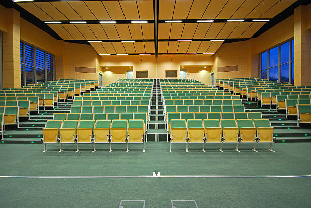 Auditorium stock photo