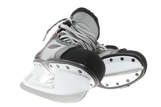 istock Hockey Skates isolated on white background 172641954