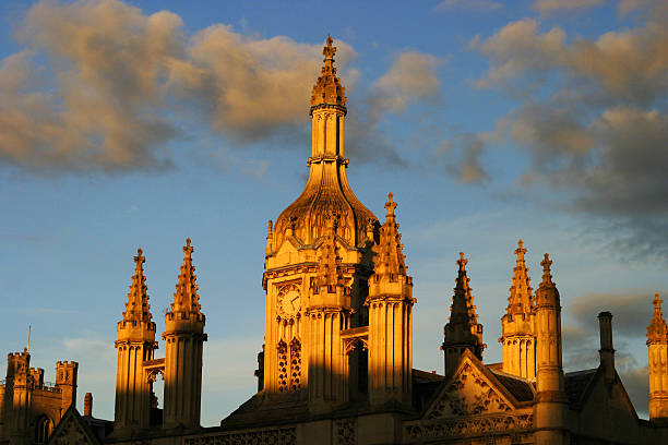 King's College Cambridge UK stock photo