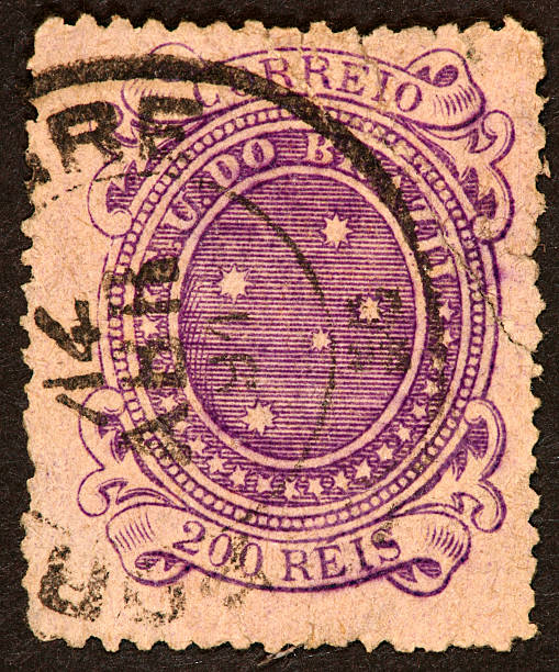 istock old Brazilian stamp 172642144