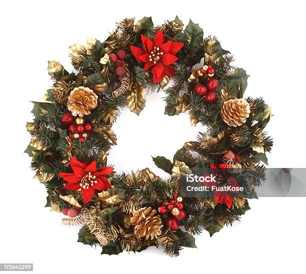Weihnachtsdekoration Stockfoto und mehr Bilder von Beere - Pflanzenbestandteile - Beere - Pflanzenbestandteile, Blatt - Pflanzenbestandteile, Blume