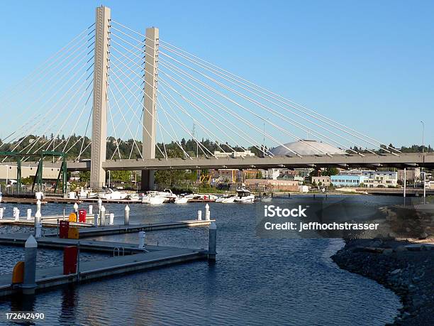 Navegação De Tacoma - Fotografias de stock e mais imagens de Tacoma - Tacoma, Ponte Suspensa, Boia - Equipamento Marítimo de Segurança