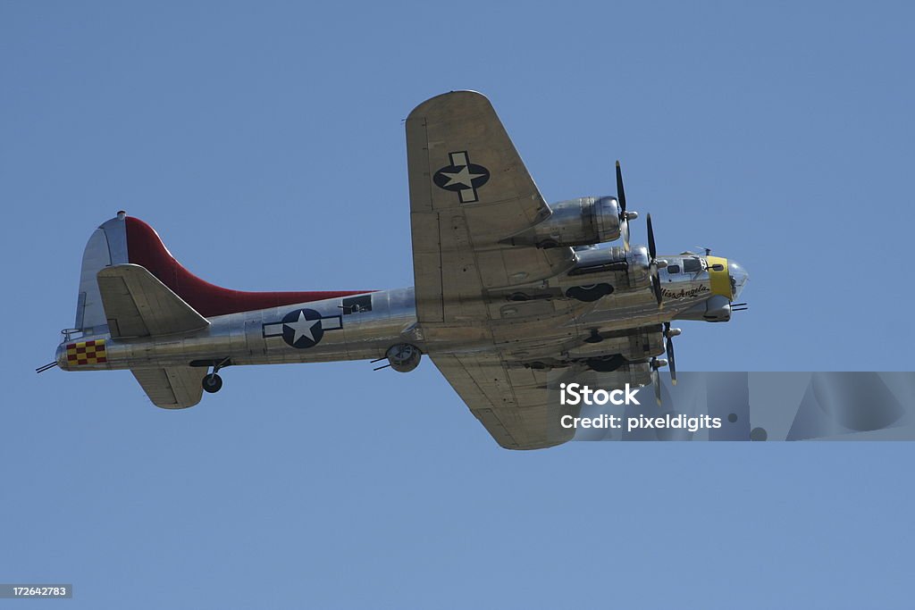 Bombardiere B-17 - Foto stock royalty-free di Il passato