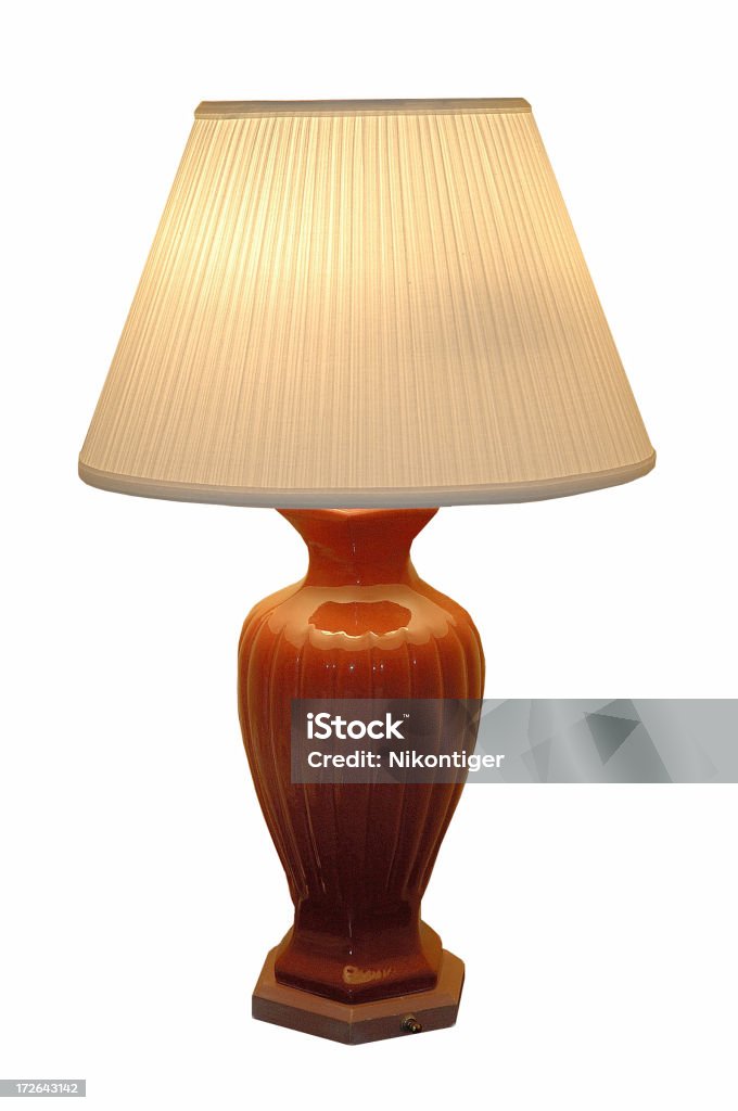 Luminária de mesa - Foto de stock de Acender royalty-free