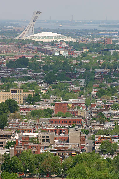 istock Montreal City and the Olympic Stadium 172643251