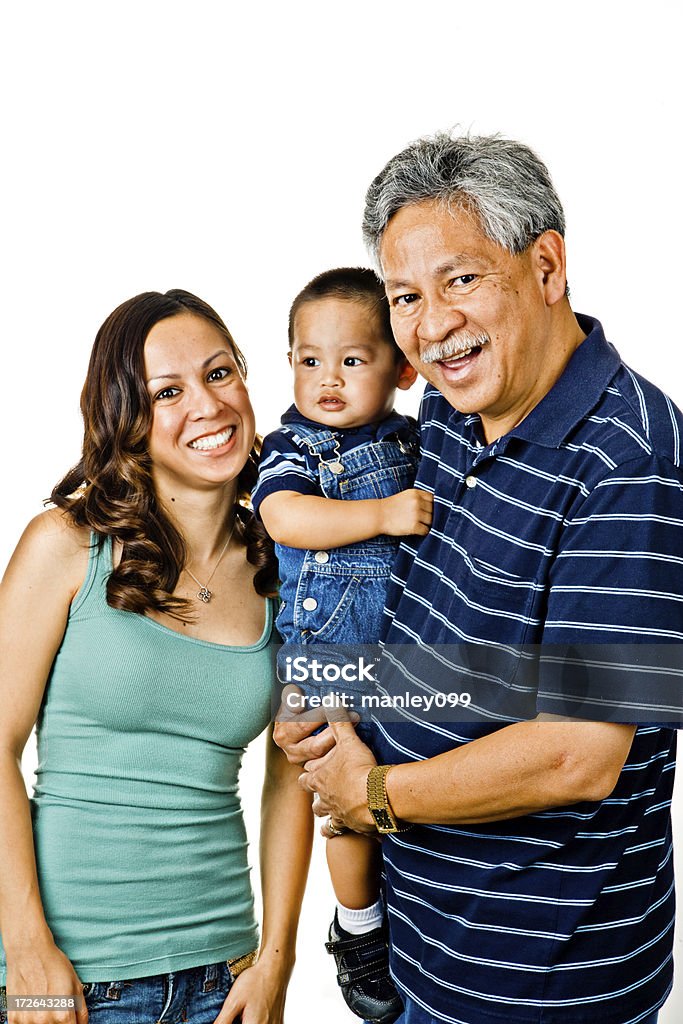 Trois générations de la famille - Photo de Grand-père libre de droits