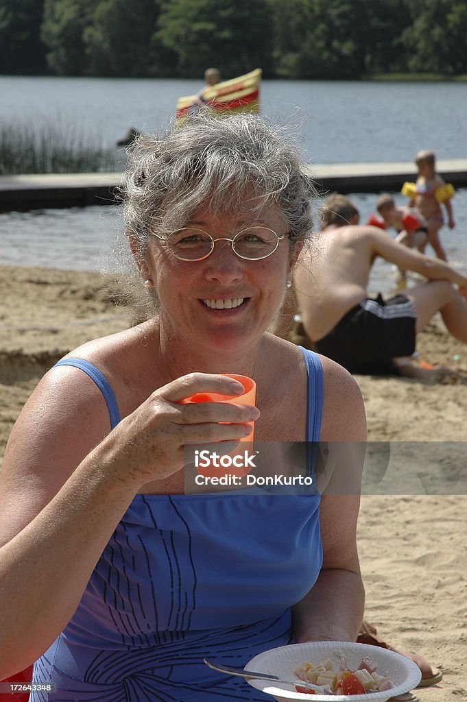 Donna anziana - Foto stock royalty-free di Adulto