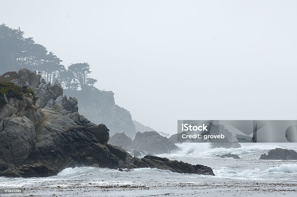 Costa de California - Foto de stock de Niebla libre de derechos