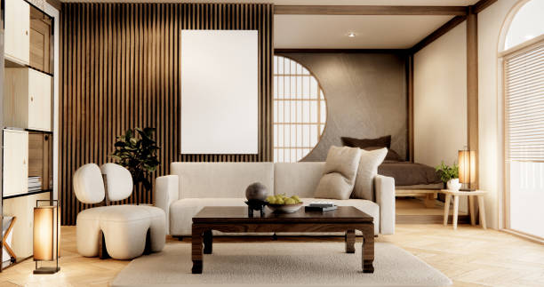 istock Sofa furniture and modern room interior design minimal 1726437799