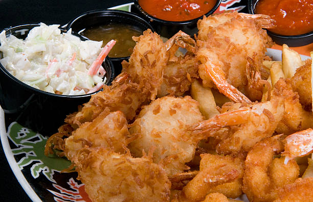 fried shrimp platter