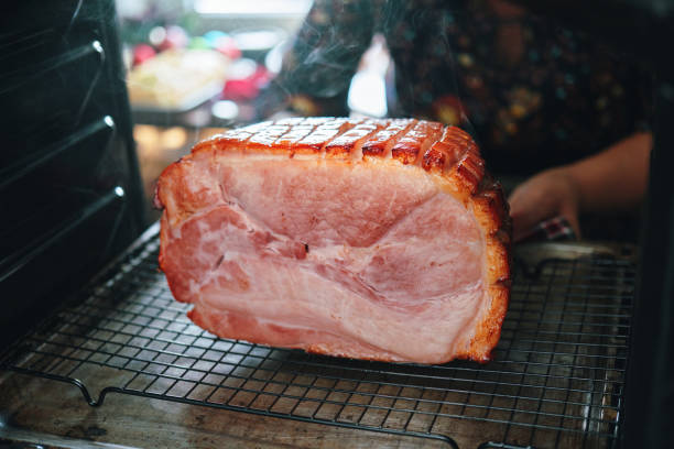 Baking Christmas Ham in the Oven