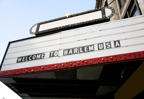 istock Old Marquee Sign In Harlem 172644179