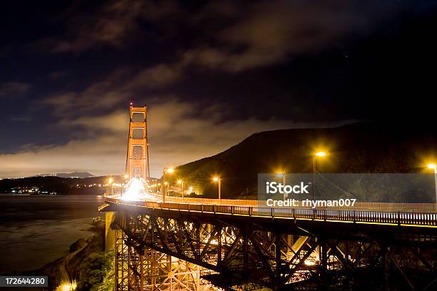 Foto de Ponte Golden Gate No Night 2 e mais fotos de stock de Arquitetura - Arquitetura, Califórnia, Cidade