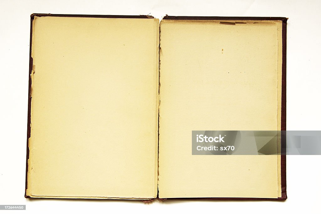 Vitoriano antigo livro com páginas tattered. - Royalty-free Livro Foto de stock