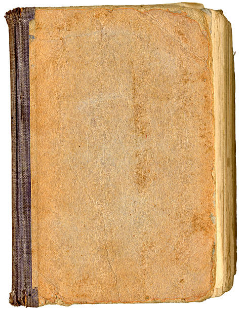 istock Old book with blank shabby titul cover. BIG 172644692