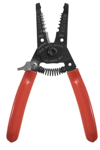 Wire Cutters A pair of wire cutters that have a orange plastic handle.CLICK BELOW TO SEE MORE IN THIS SERIES: wire cutter stock pictures, royalty-free photos & images