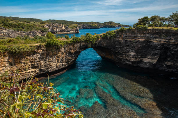 istock Sea Shore lagoon Broken Beach on Nusa Penida Bali 1726448857