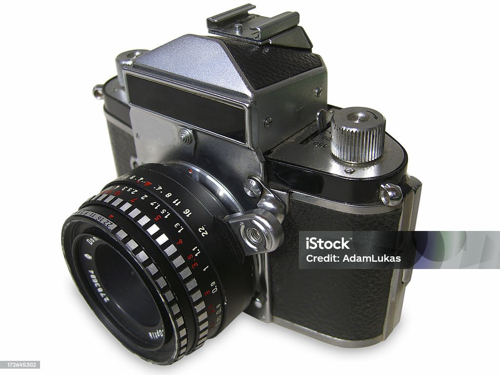 Старый EXA внутренних камеру (с Обтравка - Стоковые фото Горизонтальный роялти-фри