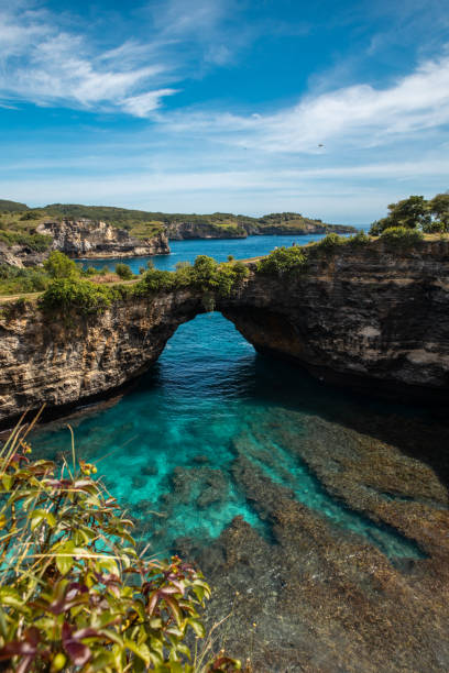 istock Sea Shore lagoon Broken Beach on Nusa Penida Bali 1726453157