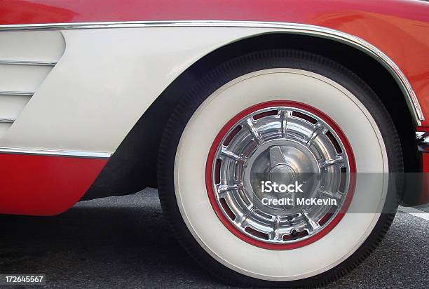Sportscar Klassiker Mit Whitewall Reifen Stockfoto und mehr Bilder von Auto - Auto, Reifen, Radkappe