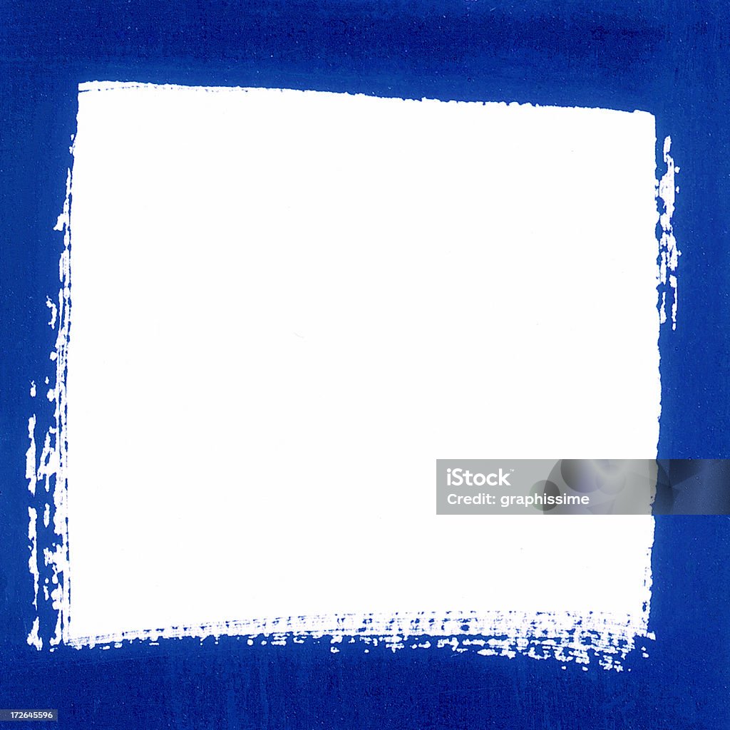 Dipinte bordo blu - Foto stock royalty-free di Blu