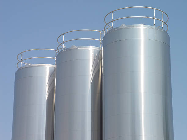 istock Stainless Steel Milk Tanks 172645608